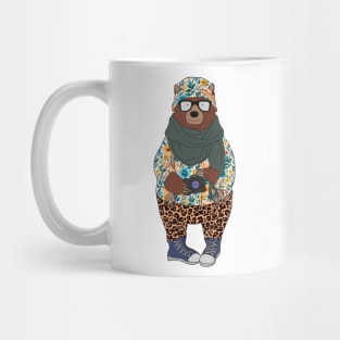 Best Mom Bear Funny Vintage Bear Lover Mother's Day Mug